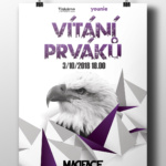 Vizuální podoba akce Vítání prváků v Ostravě 2018
